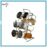 Salt & Pepper Shaker Glass Spice Jar Set With Metal Lids