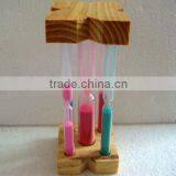 Fashionable Wholesale Handicrafts Glass Sand Clock