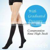 Far Infared Nylon Girls/Woman Medical Compression Knee High Socks