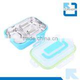 Korean New Stytle Three Lattice Lunch Boxes thumbnail-5