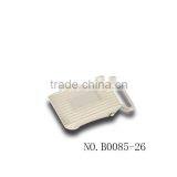 Fashion Flat Zinc Alloy Two Joint Belt Buckle for Formal Men