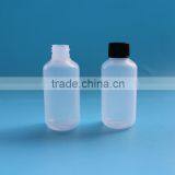 70ml Boston Round Semi Transparent HDPE Plastic Bottle With Screw Cap thumbnail-1