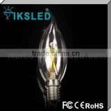 2014 New Products Led Bulb Filament, E27 8w 4w 6w Led Filament Bulb