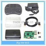 Raspberry Pi 2 Kit Raspberry Pi 2 Model B 1GB RAM+Two Raspberry Pi Cases +Mini Wireless i8 Keyboard +Wifi+8GB Card