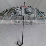 Colorfull Printed Umbrella Supplier Straight Umbrella Hot Sale Promotional Umbrella thumbnail-1