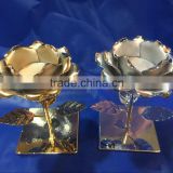 Ceramic lotus flower candle Holder