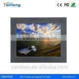 Front Panel IP65 15inch Sunlight Readable Outdoor Industrial LCD Monitor With 1000nits High Brightness