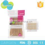 Customized sterile 240pcs wooden cotton qtip swab