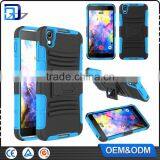 Top Selling 3 in 1 Silicone + PC Hybrid Kickstand Handy Outdoor Belt Clip Case For Alcatel One Touch Idol 4 Back Cover China thumbnail-2