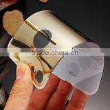 Deluxe Electroplating Mirror TPU Cover for IPhone 7 7 Plus Plating Bumper+Hard Plastic Cover Case thumbnail-4