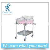 CP-B631 Stainless Steel Hospital Trolley for Baby thumbnail-1