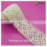 2016 Flat Design Lace Trim With Cute Dress Patern thumbnail-1