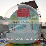 Cheap Christmas Snow Globes/Top Quality Inflatable Snow Bubble Ball