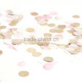 Round Blush Tissue Paper Confetti Round Tissue Paper Confetti. Transclucent Tissue Dots. Party Decor.