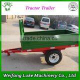 Farm machine small tractor trailer