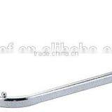 Best Supply Chrome Plating Oval Metal Pipe Wall Mounted Towel Rack WK48