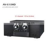 Home theater 125w 5.1 channel surround sound amplifier kit dj power subwoofer amplifier price