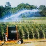 Self-propelled moving irrigation system