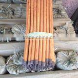 Striped Green Color Coated Wooden Broom Handle Only From KEGO Vietnam thumbnail-5
