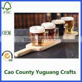 Wooden Beer Tray Wooden Beer Paddle Craft thumbnail-4