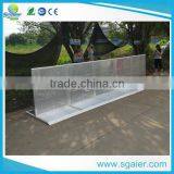 Strong Heavy Weight Aluminum Removable Folding Barricade for Concert