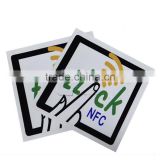 Latest product in China of passive NFC 213 215 216 tag sticker