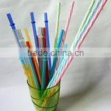 Plastic Long Hard Drinking Straw thumbnail-1