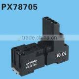 HEIGHT Hot Sale PX78705 Relay Socket /17 Pin Relay Socket/general Relay Socket With High Quality Factory Price