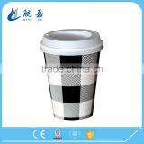 PE Coated Single Wall Paper Cups With Lids for Cold Drinking, Disposable Egg Cup thumbnail-4