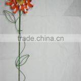 2015 Newest Metal Flower Garden Decoration Stake Garden Decoration Flower Metal Decorative Flower Stakes Garden Stakes thumbnail-5
