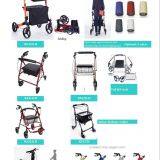 Aluminum Folding Rollator Walker Outdoor and Indoor thumbnail-1