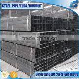 20*40*2mm Black Square ms Square Pipe Price Black Square Steel Tube