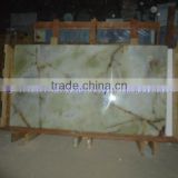 POLISHED LIGHT GREEN ONYX TABLE TOPS COLLECTION