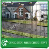 ПВХ/порошково-покрытая сварная трехмерная панельная сетка для ограждения thumbnail-2