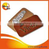 Custom Embroidery Leather Patch thumbnail-1