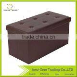 Wholesale Durable OEM PVC Multi-Function Storage Ottoman thumbnail-1