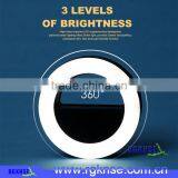 2017 Rgknse Rk14 Rechargeable External Flash Light Function Circle Selfie Ring Light Flash Led Light thumbnail-6