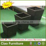 Garden Rattan Plant Pot Outdoor Flower Planter thumbnail-1