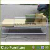 Modern Stylish Aluminium Chaise Lounge Chair thumbnail-2