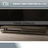 Luxury Long Wooden TV Stand With Luxury Marble Top thumbnail-6