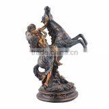 Modern Horse Statue Garden Deocr Lover Erotic Bronze Sculpture thumbnail-3