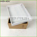 Bamboo Storage Box Storage Basket With Lid Homex BSCI/Factory thumbnail-3