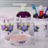 Bathroom Four Set Series/plastic Toothbrush Holders Sets /Bath Bottles Toothbrush Cup Soap Box thumbnail-1