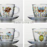 6oz 8oz 10oz 12oz Color Printing Glass Coffee Mug thumbnail-3