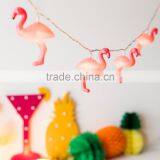 12 Pink Flamingo Battery Operated Indoor LED Fairy Lights thumbnail-2