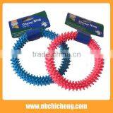 Colorful Dog Plastic Ring Dog Toy thumbnail-2