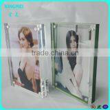 KM-VP72 Rectangle Shape Blank Plastic Acrylic Photo Frame Fridge Magnet With Picture Insert thumbnail-1