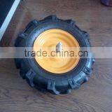 Garden Trolley Ues Wheels Rubber Wheel 4.00-8 With Steel Rim thumbnail-1