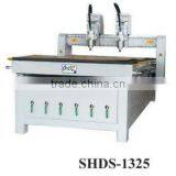 CNC Router Machine SHDS-1325 With X Y Working Area 1300x2500mm and Z Working Area 200mm