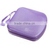 NEW Portable CD Storage Bag 40-pieces DVD Hard Plastic Protector Carrying Case thumbnail-3